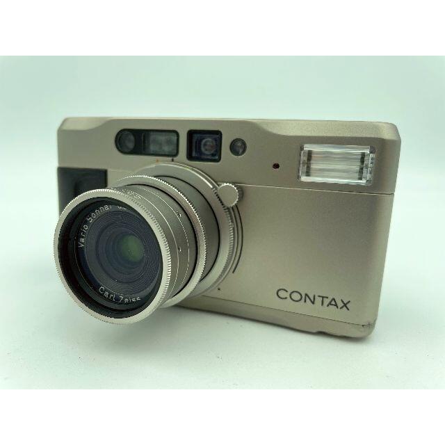 ☆現状品 CONTAX TVS 高級コンパクトフィルムカメラ スマホ/家電/カメラのカメラ(フィルムカメラ)の商品写真