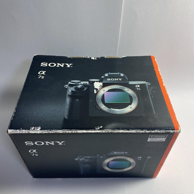 SONY(ソニー)のSONY a7II フルサイズ ミラーレス一眼カメラ スマホ/家電/カメラのカメラ(ミラーレス一眼)の商品写真