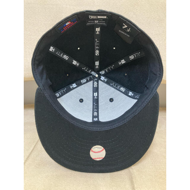 NEW ERA(ニューエラー)の最終値下⭐️ニューエラ　キャップ　黒　59fifty タイガース　 メンズの帽子(キャップ)の商品写真