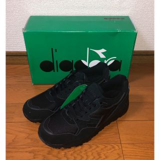 ディアドラ(DIADORA)の新品 diadora N9002 27cm ランニングシューズ ブラック 黒(スニーカー)