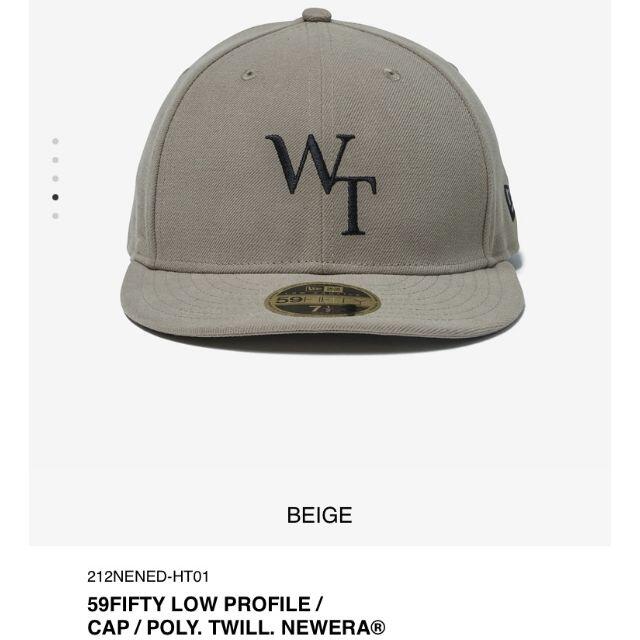 帽子BEIGE M 21AW WTAPS 59FIFTY LOW PROFILE