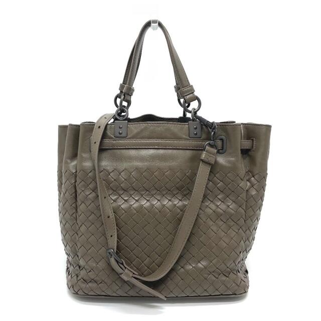 Bottega Veneta(ボッテガヴェネタ)のボッテガヴェネタ イントレチャート 巾着式 2WAY ショルダー ハンドバッグ レディースのバッグ(ハンドバッグ)の商品写真