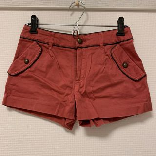 ジーユー(GU)の【GU】ワインレッド ショートパンツ(ショートパンツ)