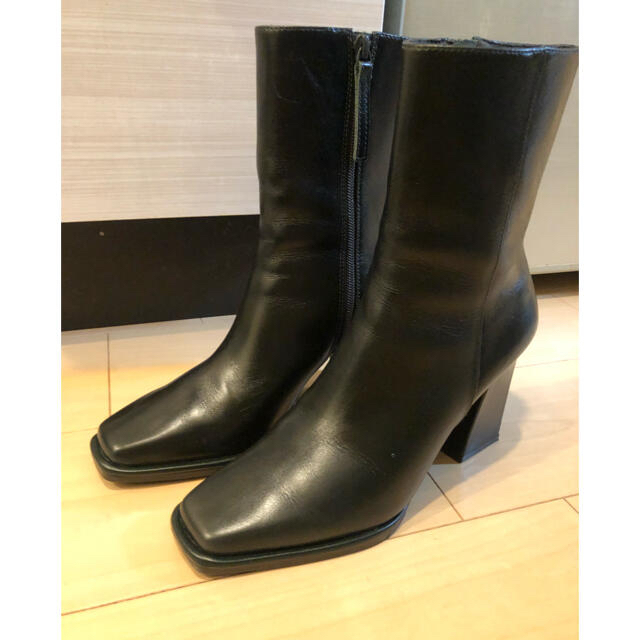 なります Ameri LITTLE SQUARE BOOTSの通販 by さと's shop｜アメリヴィンテージならラクマ VINTAGE