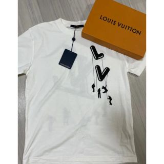 ルイヴィトン(LOUIS VUITTON)のフロウティングLVプリンテッドTシャツ(Tシャツ/カットソー(半袖/袖なし))