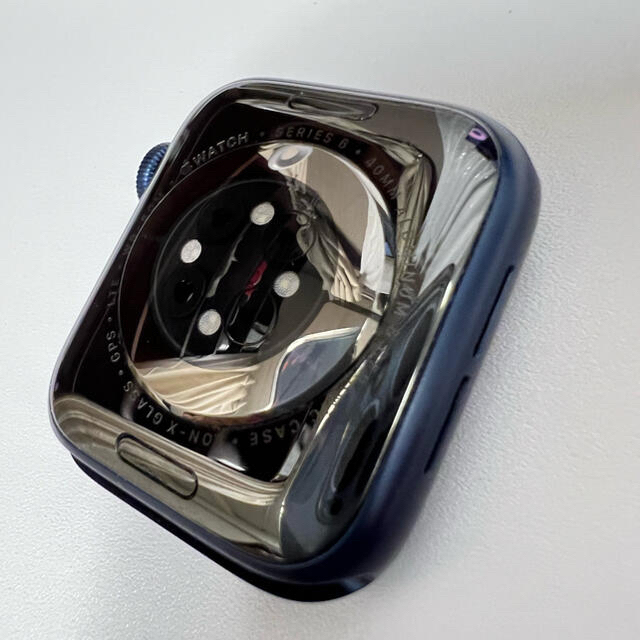 Apple(アップル)の値下　美品AppleWatch Series6 GPS Cellularネイビー メンズの時計(腕時計(デジタル))の商品写真