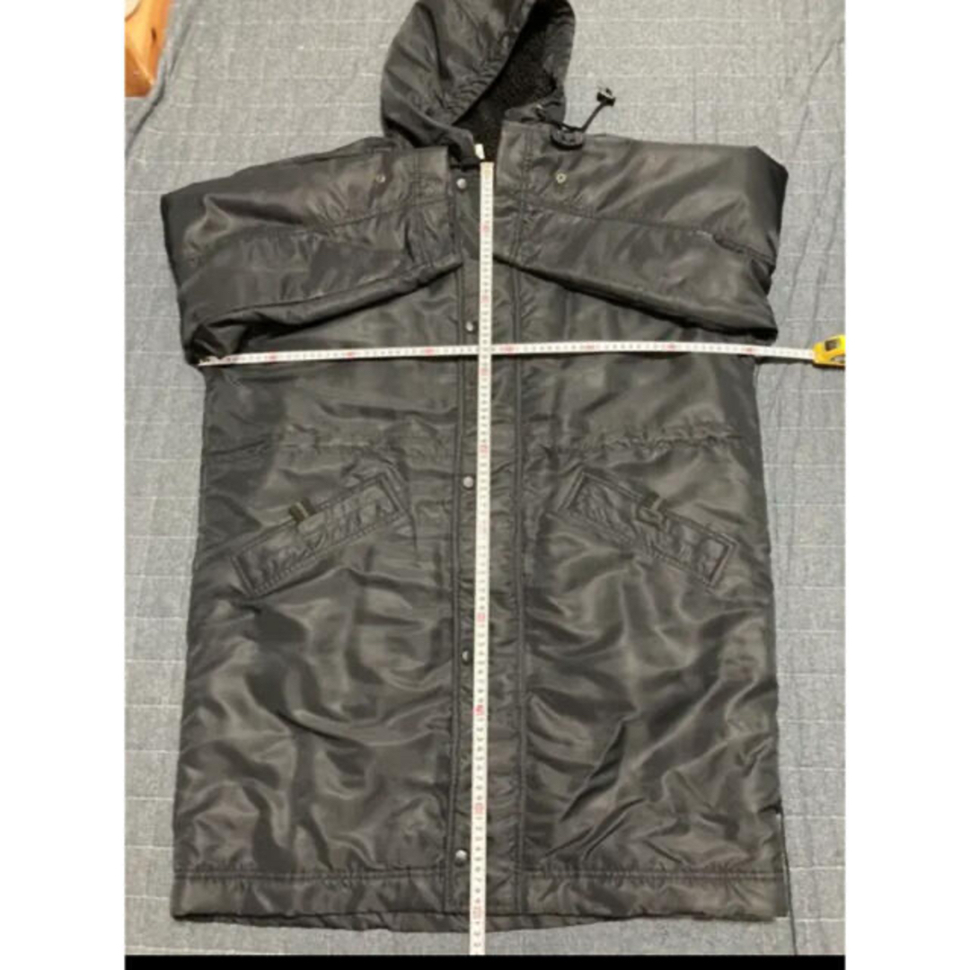 NIKE(ナイキ)の激レア！90s 銀タグ ナイキ ベンチコート ボア スウォッシュロゴ メンズのジャケット/アウター(ナイロンジャケット)の商品写真