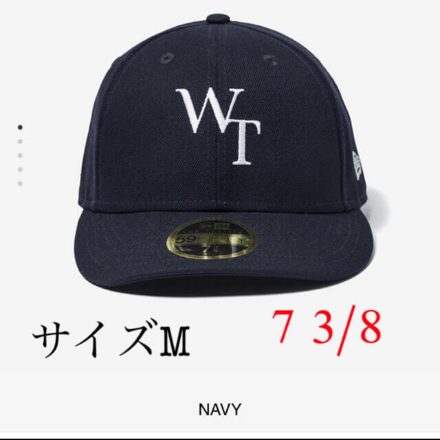 WTAPS 59FIFTY NEWERA NAVY M 7 3/8 ニューエラ