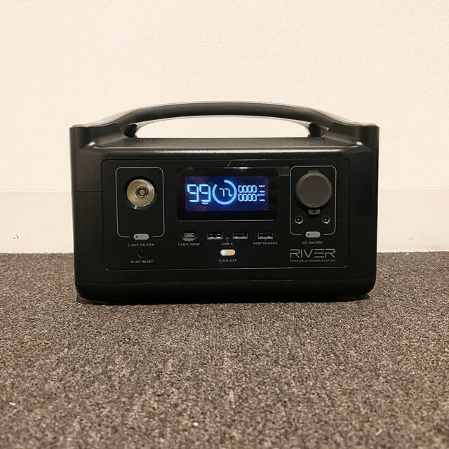 店舗 EF エコフロー ポータブル電源 RIVER 288Wh スポーツ/アウトドア