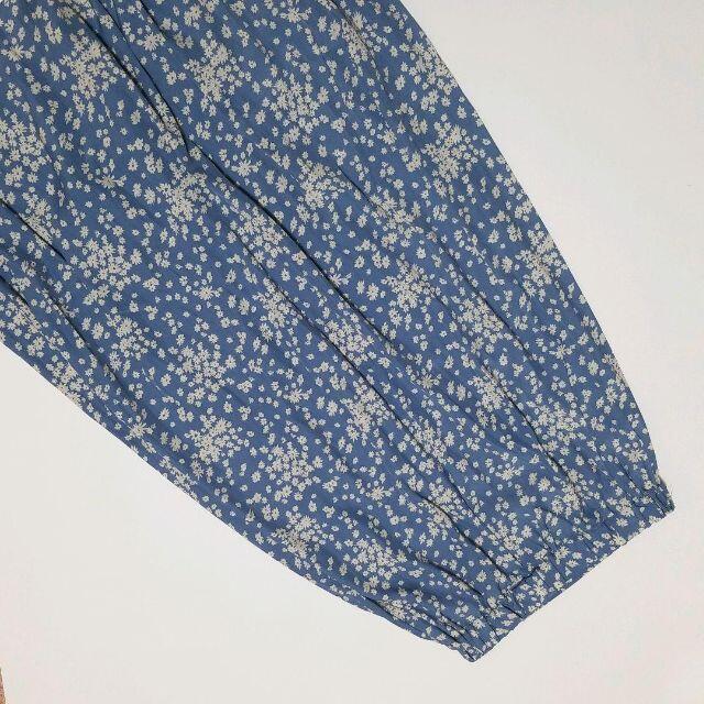 nano・universe(ナノユニバース)のnano universe レディース スカート ロング丈 小花柄 ブルー系 レディースのスカート(ロングスカート)の商品写真