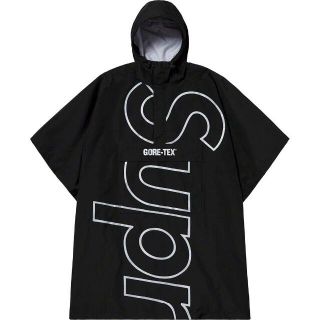 シュプリーム(Supreme)の★Supreme★ GORE-TEX Poncho ブラック ［S / M］(ポンチョ)