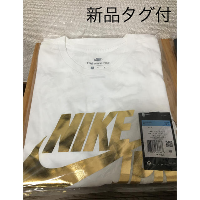 NIKE(ナイキ)の【新品タグ付】NIKE メタルロゴ　スウッシュTシャツ メンズのトップス(Tシャツ/カットソー(半袖/袖なし))の商品写真