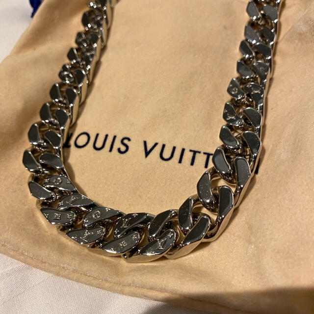 LOUIS VUITTON(ルイヴィトン)のコリエ・LVチェーンリンクス ネックレス Louis Vuitton ヴィトン メンズのアクセサリー(ネックレス)の商品写真