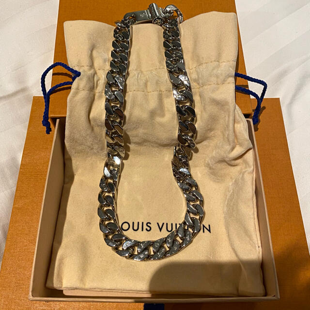 LOUIS VUITTON(ルイヴィトン)のコリエ・LVチェーンリンクス ネックレス Louis Vuitton ヴィトン メンズのアクセサリー(ネックレス)の商品写真