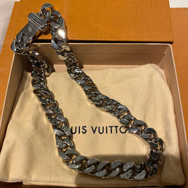 LOUIS VUITTON(ルイヴィトン)のコリエ・LVチェーンリンクス ネックレス Louis Vuitton ヴィトン メンズのアクセサリー(ネックレス)の商品写真