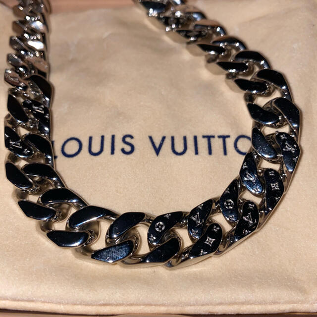 LOUIS VUITTON(ルイヴィトン)のコリエ・LVチェーンリンクス ネックレス Louis Vuitton ヴィトン メンズのアクセサリー(ネックレス)の商品写真