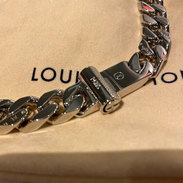 LOUIS VUITTON(ルイヴィトン)のコリエ・LVチェーンリンクス ネックレス Louis Vuitton ヴィトン メンズのアクセサリー(ネックレス)の商品写真