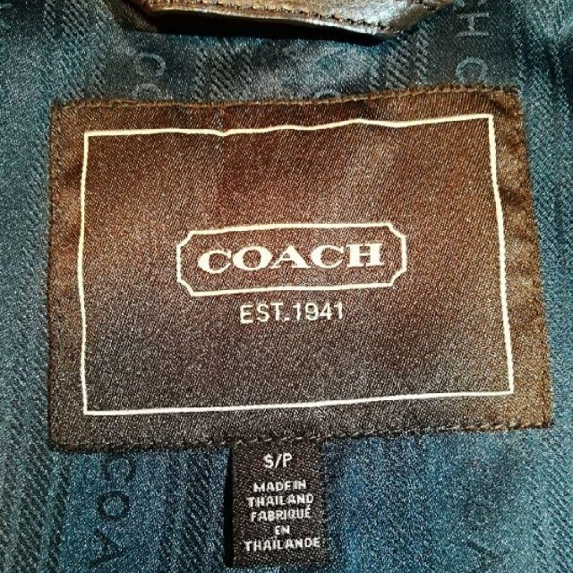 COACH(コーチ)のCOACHトレンチコート メンズ メンズのジャケット/アウター(トレンチコート)の商品写真