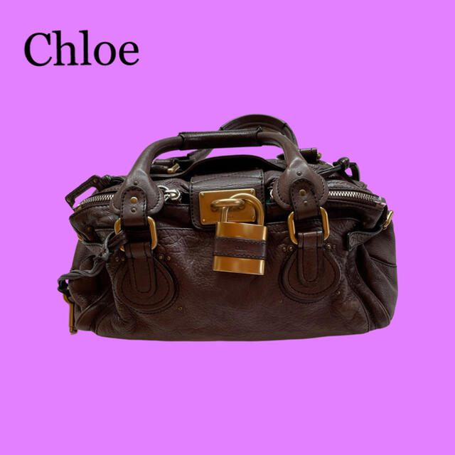 Chloe(クロエ)のChloe ハンドバッグ パディントン / ブラウン レディースのバッグ(ハンドバッグ)の商品写真