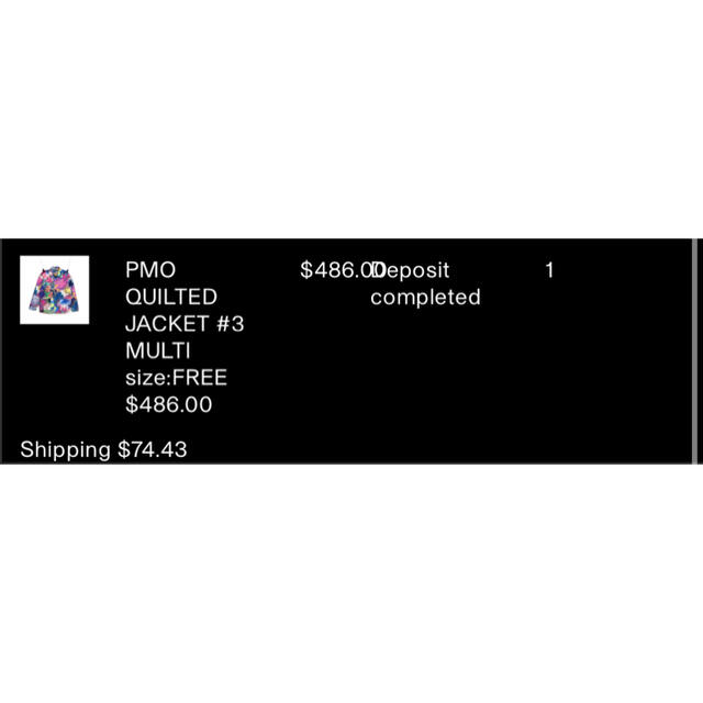 PEACEMINUSONE(ピースマイナスワン)のPMO QUILTED JACKET #3 MULTI メンズのジャケット/アウター(ブルゾン)の商品写真
