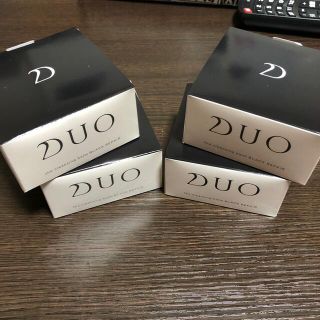 DUO  クレンジングバーム ブラック 黒 4個セット(クレンジング/メイク落とし)