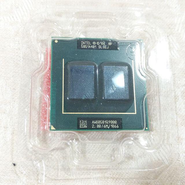 新品 Intel モバイルCPU Core2Quad Q9000 2.00GHzPC/タブレット