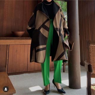 Ameri VINTAGE - REVERSIBLE COLOR PONCHO COATの通販 by あぴ's shop