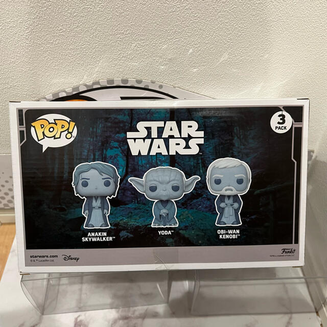 激レアFUNKO POP!スターウォーズ　エンドアアナキン　ヨーダ　オビワン限定 1