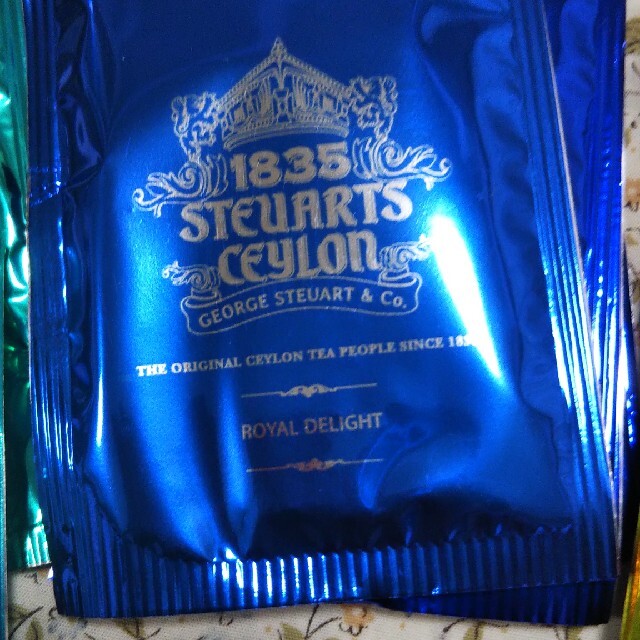 saeさま専用　GEORGE STEUART &Co. teabag　14個 食品/飲料/酒の飲料(茶)の商品写真