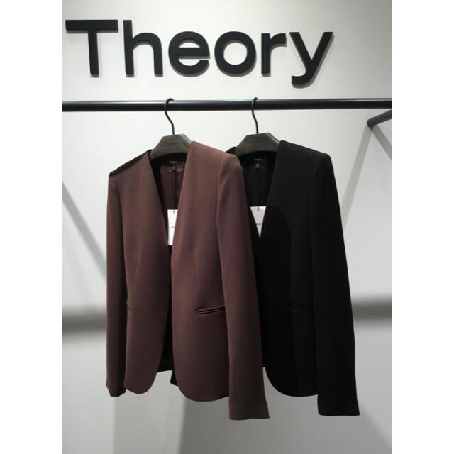 theory(セオリー)のTheory 20aw ノーカラージャケット レディースのジャケット/アウター(ノーカラージャケット)の商品写真