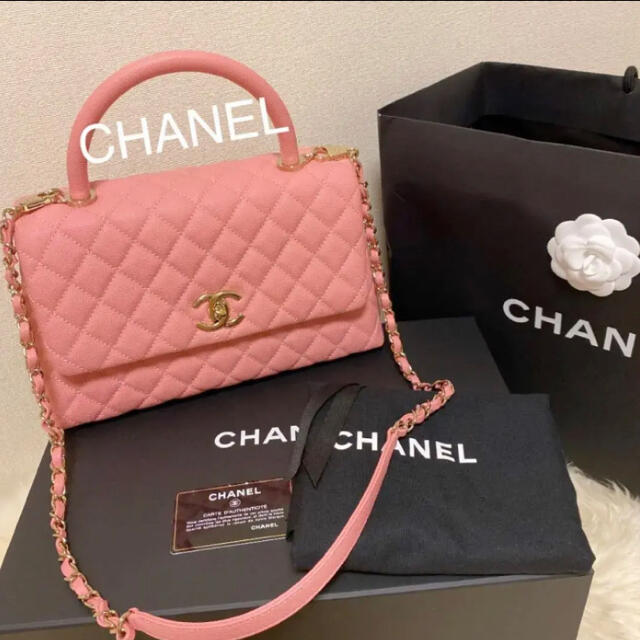 はるるん様ご専用♡CHANEL シャネル ココハンドル ピンク | フリマアプリ ラクマ