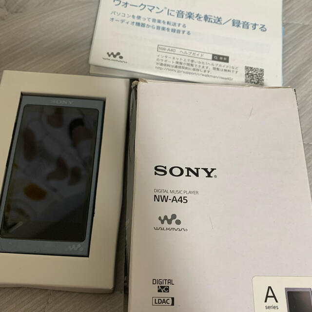SONYウォークマン NW-A45 16GB ムーンリッドブルー SONYウォークマン NW-A45 16GB ムーンリッドブルー