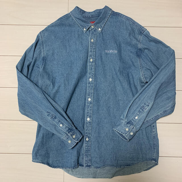 LightBlueSIZEClassic Logo Denim Shirt 20FW Supreme