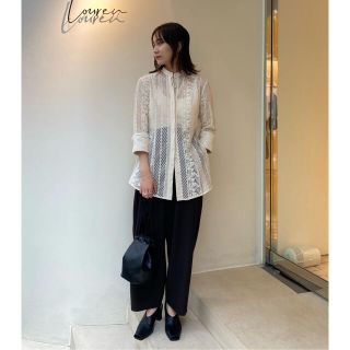 TODAYFUL - louren handsome lace shape shirts ivoryの通販 by ...