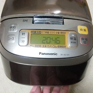 Panasonic - 炊飯器 5.5合炊 パナソニック SR-HC101の通販 by おまつり