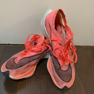 ナイキ(NIKE)のヴェイパーフライネクスト％マンゴー(陸上競技)