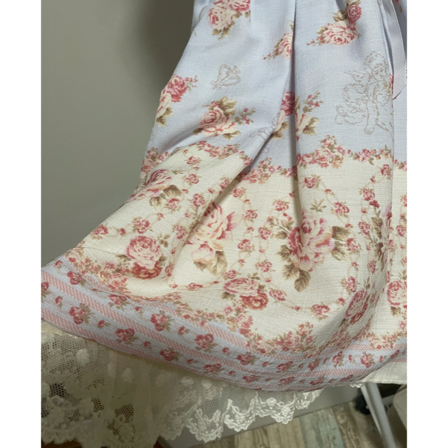 LIZ LISA(リズリサ)のリズリサ　リズメロ　ジャンスカ　天使柄 レディースのスカート(その他)の商品写真