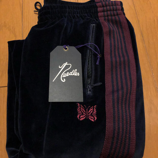 ニードルスneedles track pants ベロア 20AW 【高価値】 8100円 www