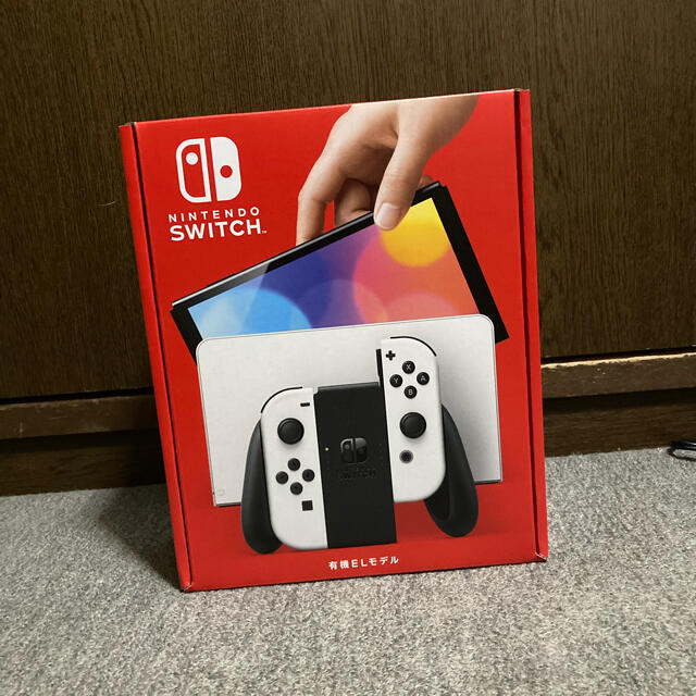 ニンテンドーSwitch 有機EL エンタメ/ホビーのゲームソフト/ゲーム機本体(携帯用ゲーム機本体)の商品写真