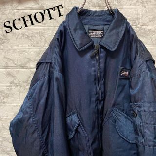 ショット(schott)のショット　フライトジャケット　CWU-Rタイプ　ワンポイントロゴ(フライトジャケット)