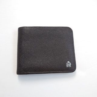 ダンヒル(Dunhill)の美品！dunhill ダンヒル メンズ折り財布 札入れ ダークカーキ(折り財布)