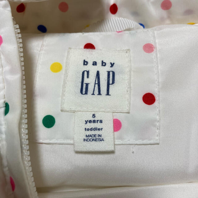 GAP(ギャップ)のダウンジャンバー キッズ/ベビー/マタニティのキッズ服女の子用(90cm~)(ジャケット/上着)の商品写真