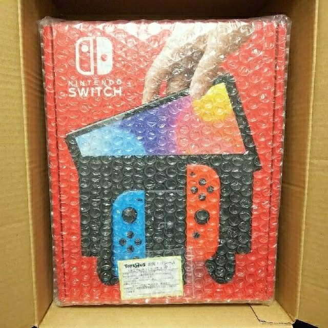 Nintendo Switch(ニンテンドースイッチ)の新品未使用 新型スイッチ 有機ELモデル ネオン 光沢フィルムセット☆ エンタメ/ホビーのゲームソフト/ゲーム機本体(携帯用ゲーム機本体)の商品写真