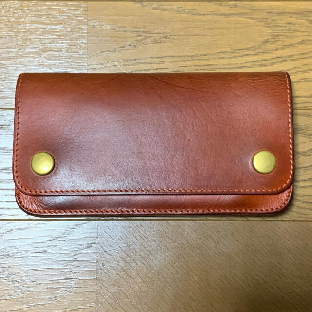 SHANTii - MADE IN GM JAPAN アコーディオンウォレット オレンジ SHANTii - MADE IN GM JAPAN アコーディオンウォレット オレンジ
