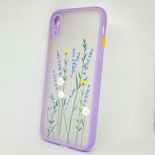 iPhoneケース XR スマホ ケース カバー 韓国 フラワー 花柄(iPhoneケース)