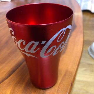 コカコーラ(コカ・コーラ)のコカコーラCoca-Cola オリジナル　アルミタンブラー　ワイン色(ノベルティグッズ)