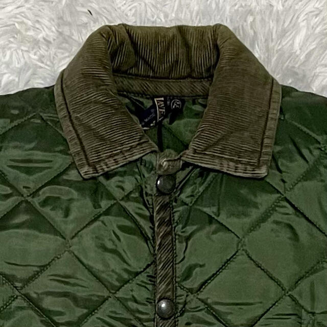 LAVENHAM(ラベンハム)のLAVENHAM ラベンハム　キルティング中綿　コート　ジャケット　グリーン　S レディースのジャケット/アウター(その他)の商品写真