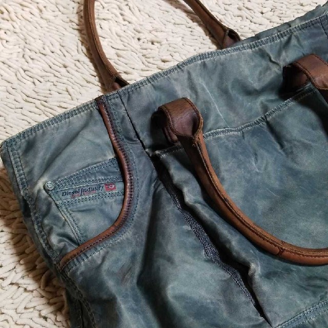 DIESEL デニム トートバック 美品 訳あり商品 40.0%割引