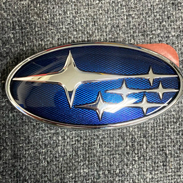 メーカー再生品】 STI グリルエンブレム 金属製 スバル プレート