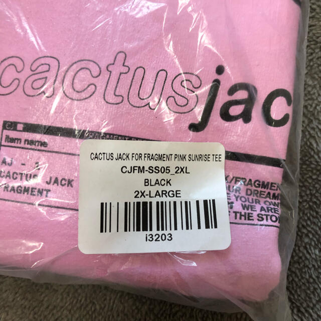 FRAGMENT(フラグメント)のTravis Scott Cactus Jack x Fragment Tee メンズのトップス(Tシャツ/カットソー(半袖/袖なし))の商品写真